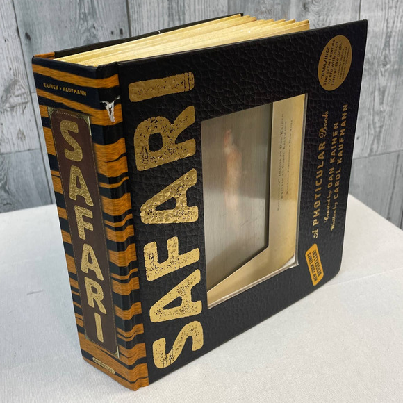 2012 Safari Photicular Book by Dan Kainen Carol Kaufmann Moving Animal Pictures - Picture 1 of 5